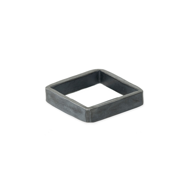 4mm Wide Black Ring - Colleen Mauer Designs