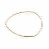 B86yg Thick Individual Bangle Bracelet in Yellow Gold