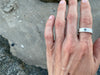 6mm Wide Sunken Diamond Ring - Colleen Mauer Designs