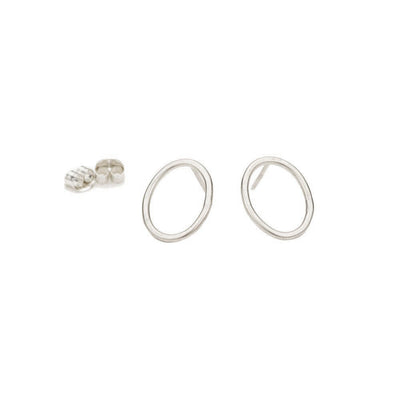 Oval Stud Earrings - Colleen Mauer Designs