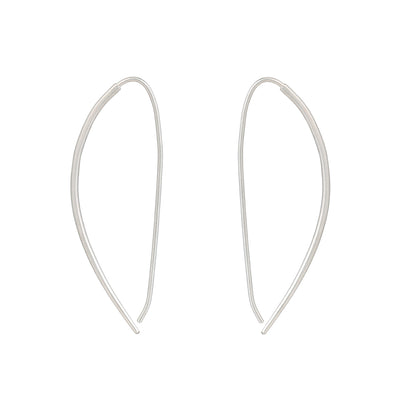 Mercury Pull-Through Hoop Earrings - Colleen Mauer Designs