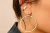 Wide Bow Post Earring Single - Colleen Mauer Designs