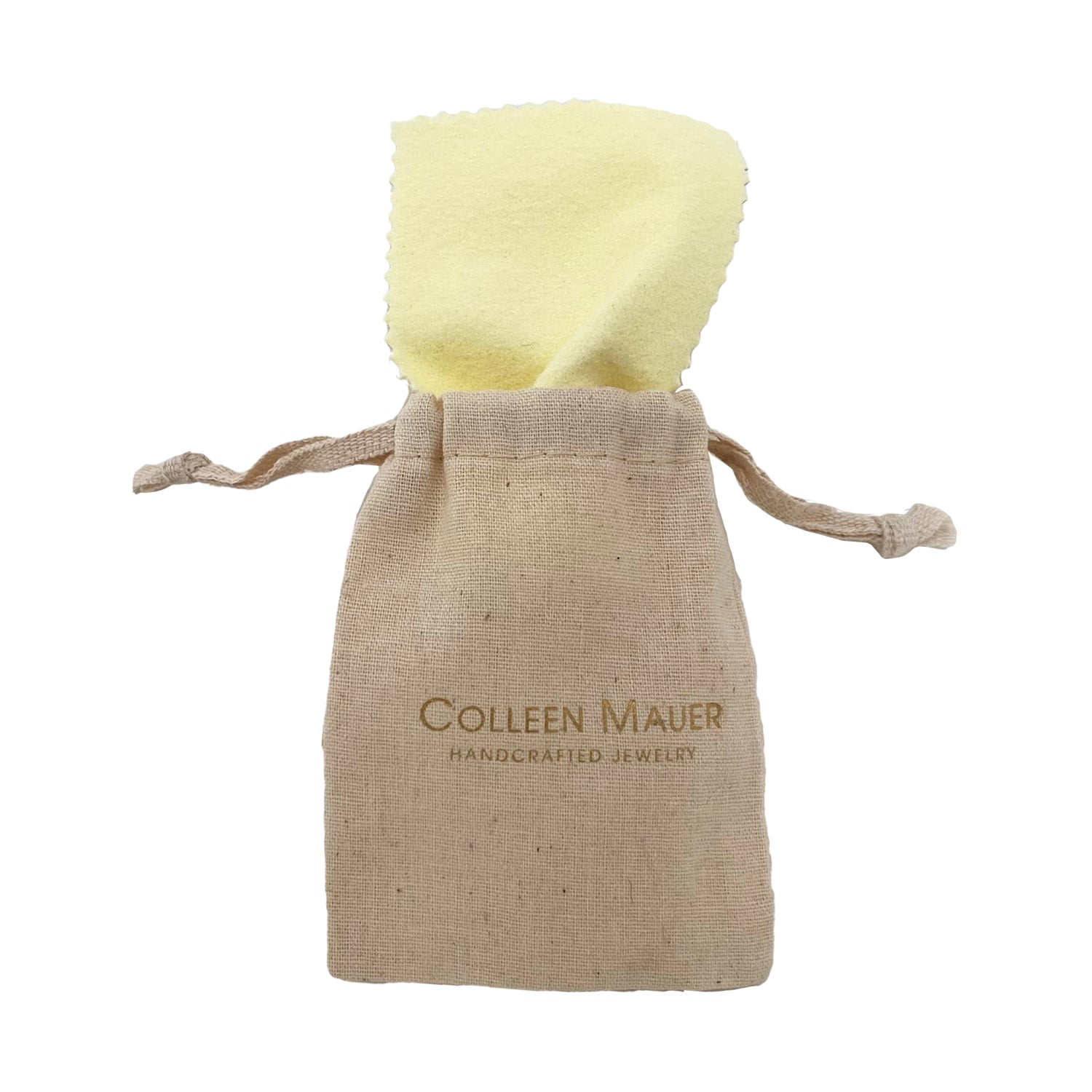 Signature Pouch & Shiny Finishing Cloth - Colleen Mauer Designs