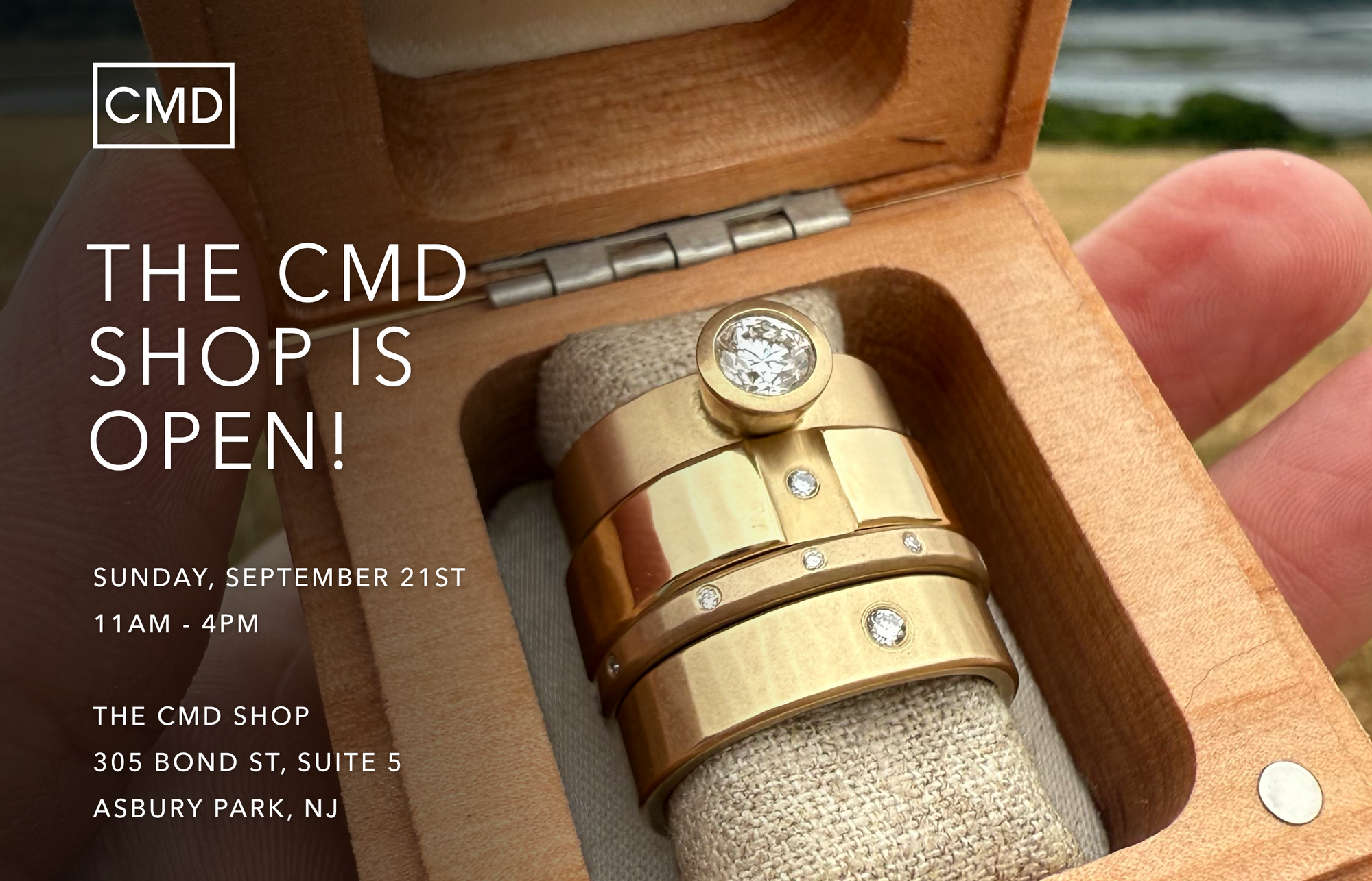 Sun. 9/21 The CMD Shop is Open!