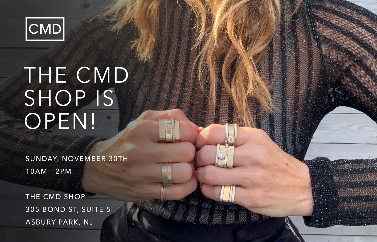 Sun. 11/30: The CMD Shop is Open!