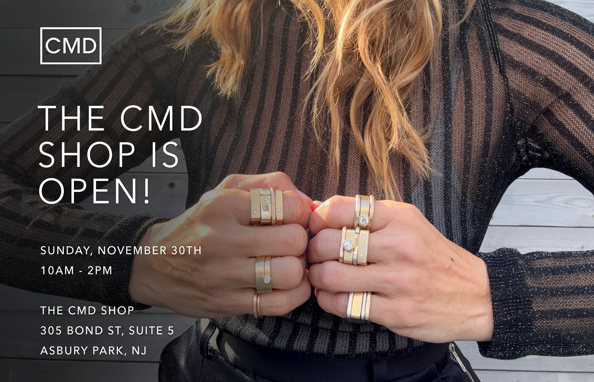 Sun. 11/30: The CMD Shop is Open!