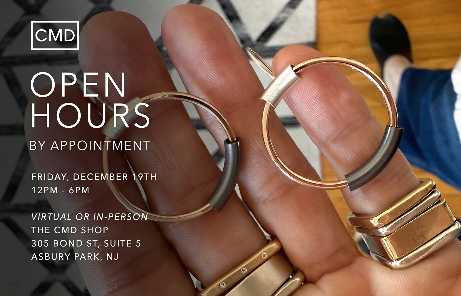 Fri. 12/19: Open By Appointment