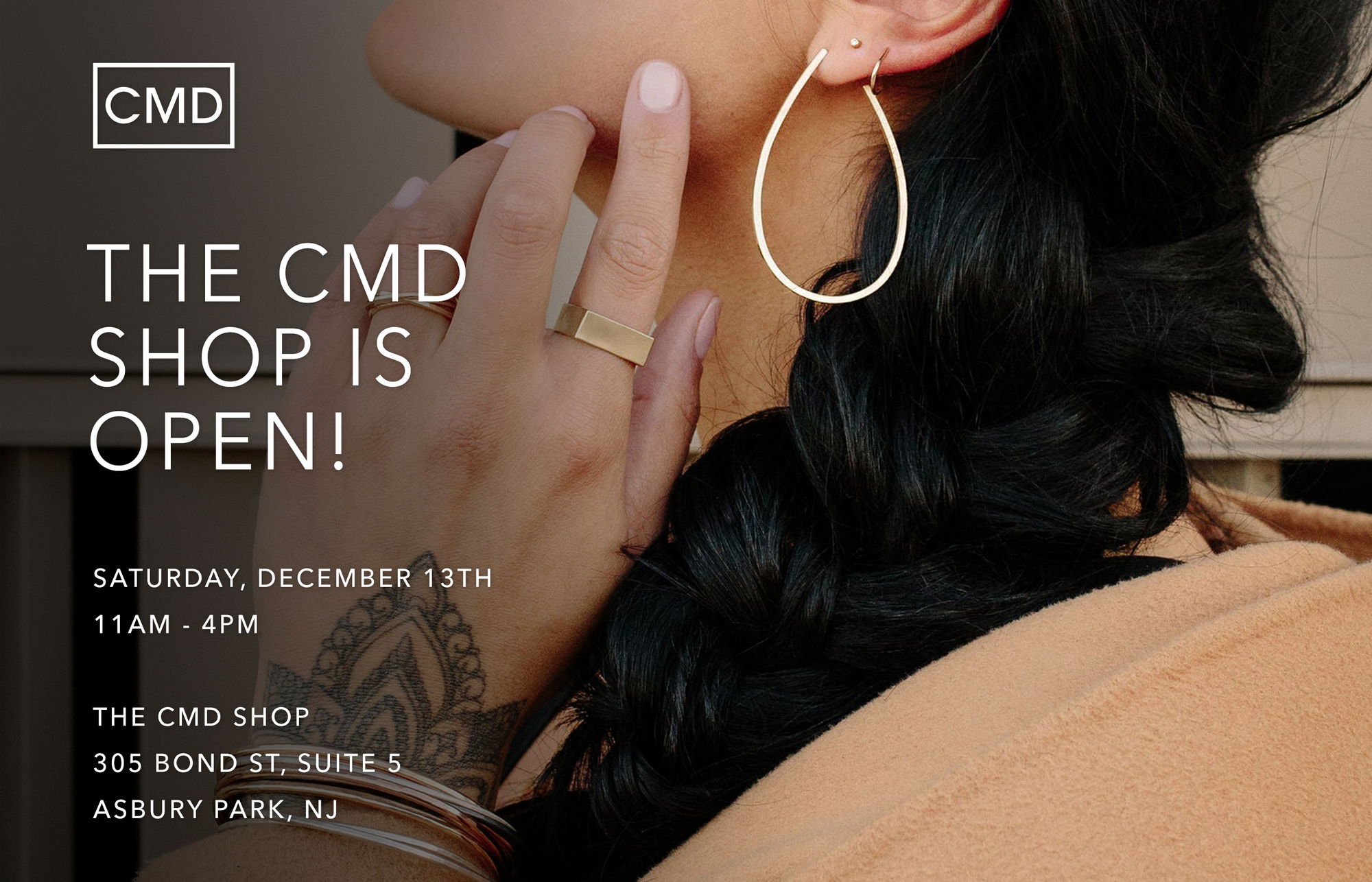 Sat. 12/13: The CMD Shop is Open!