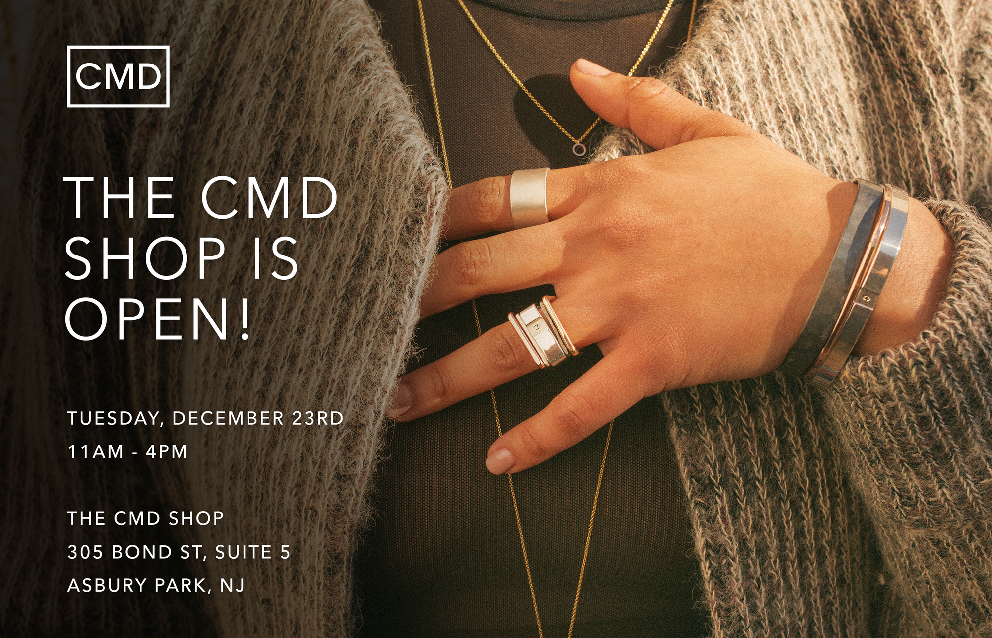 Tues. 12/23: The CMD Shop is Open!