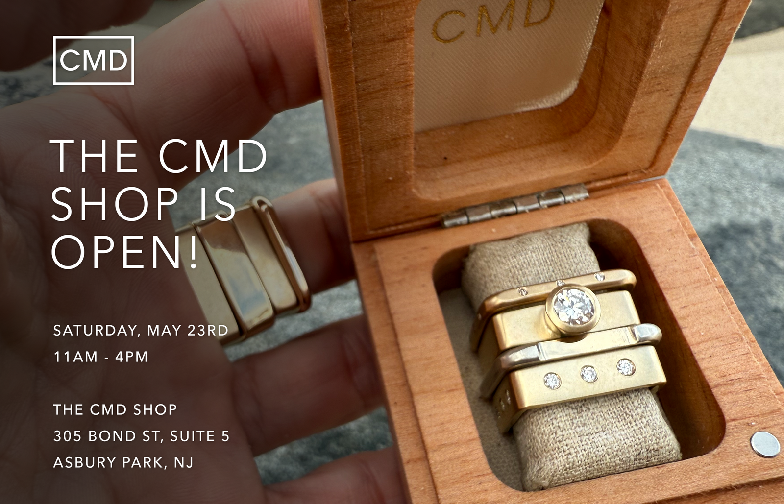 Sat. 5/23: The CMD Shop is Open in Asbury Park