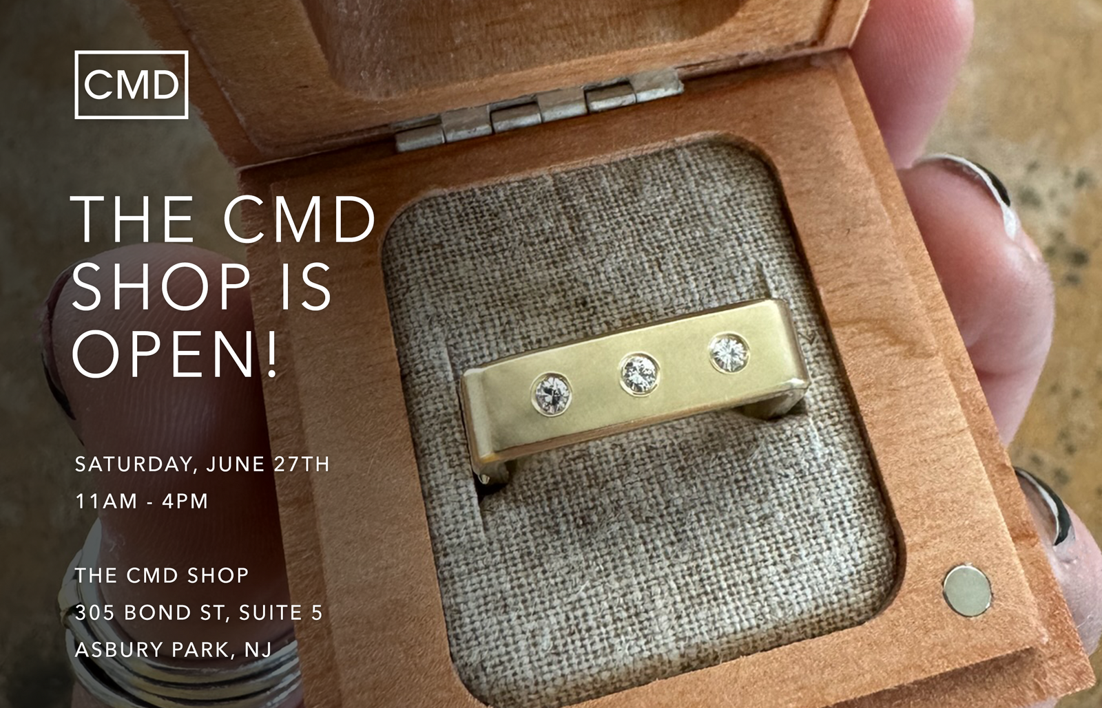 Sat. 6/27: The CMD Shop is Open in Asbury Park