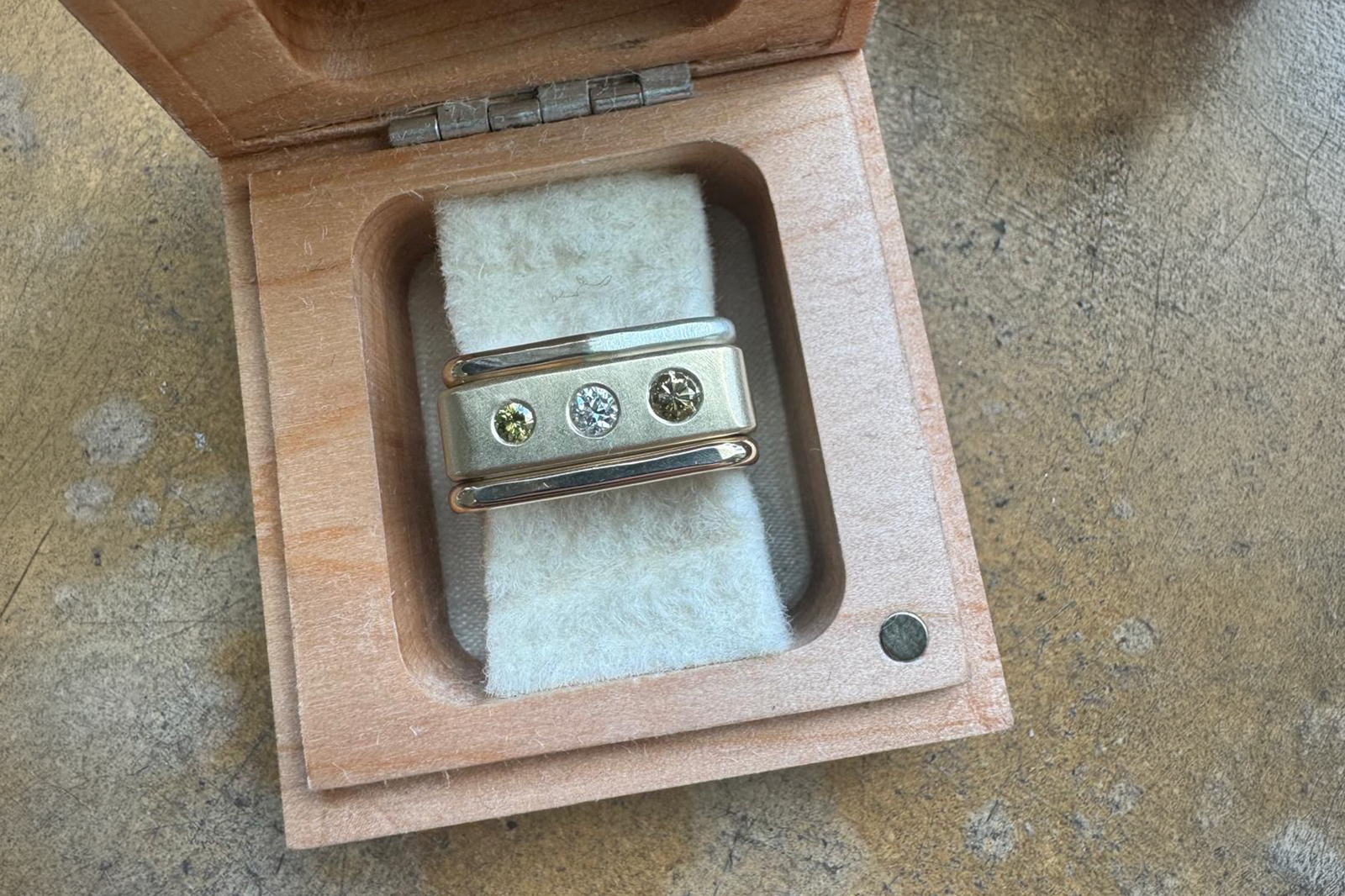 This Ring Now Holds a Piece of Her Family's History