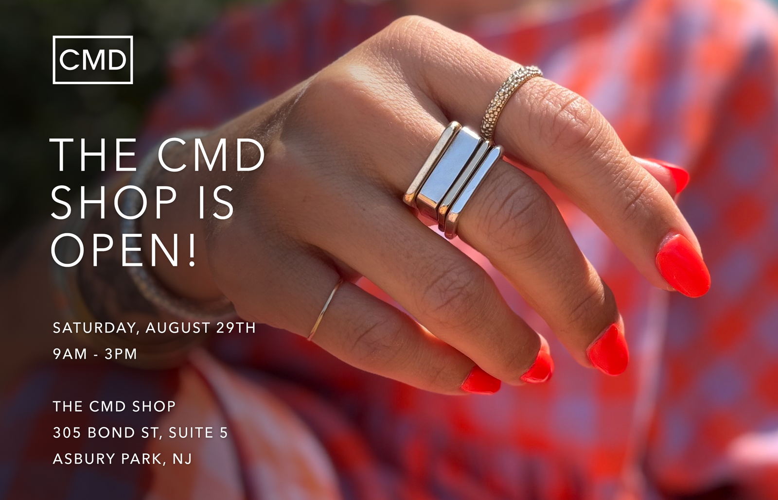 Sat. 8/29: The CMD Shop is Open in Asbury Park
