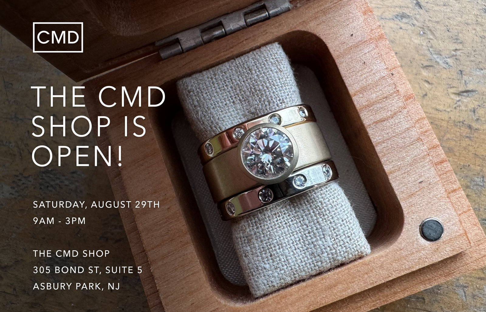 Sat. 8/29: The CMD Shop is Open in Asbury Park