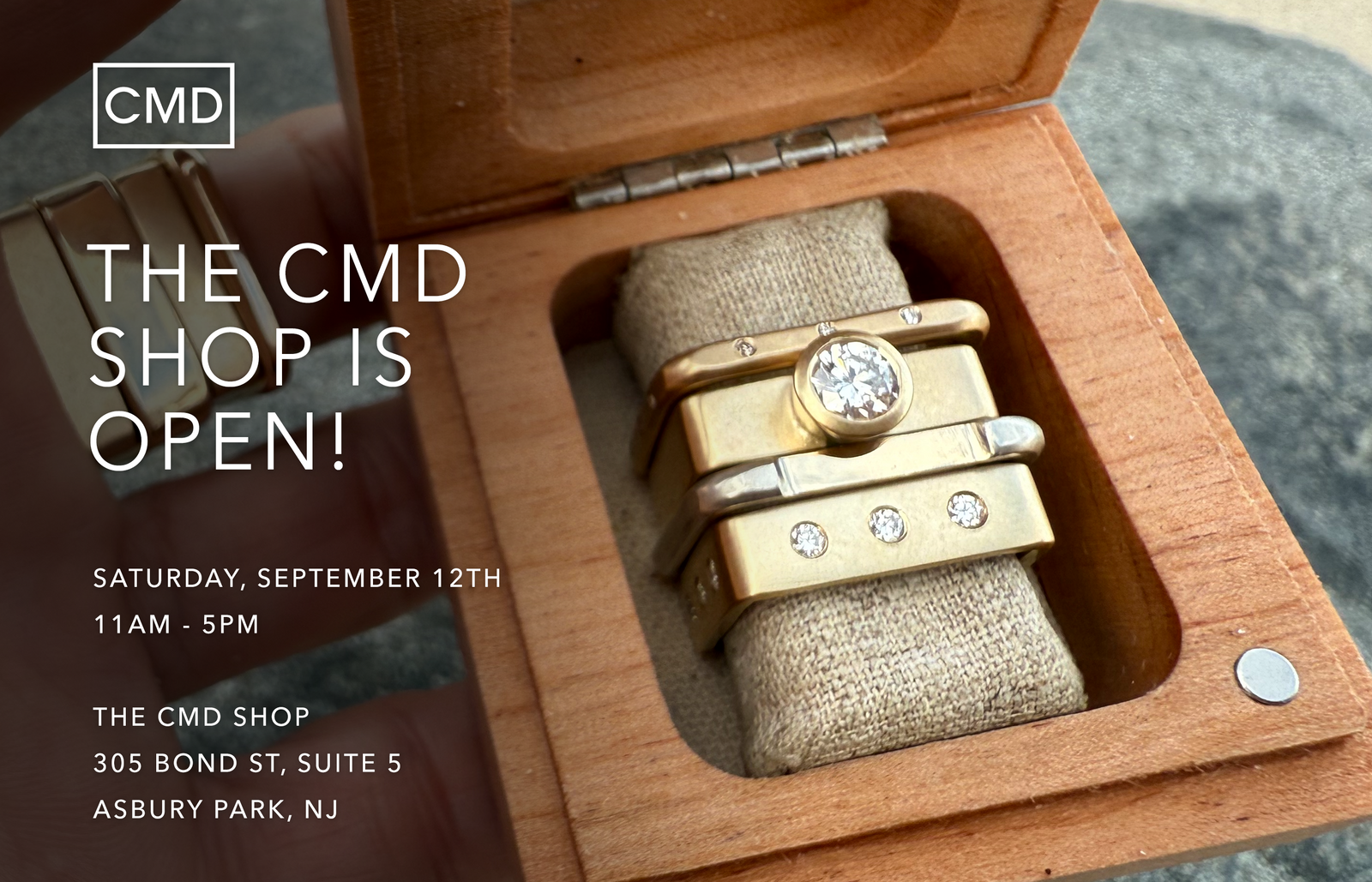 Sat. 9/12: The CMD Shop is Open in Asbury Park