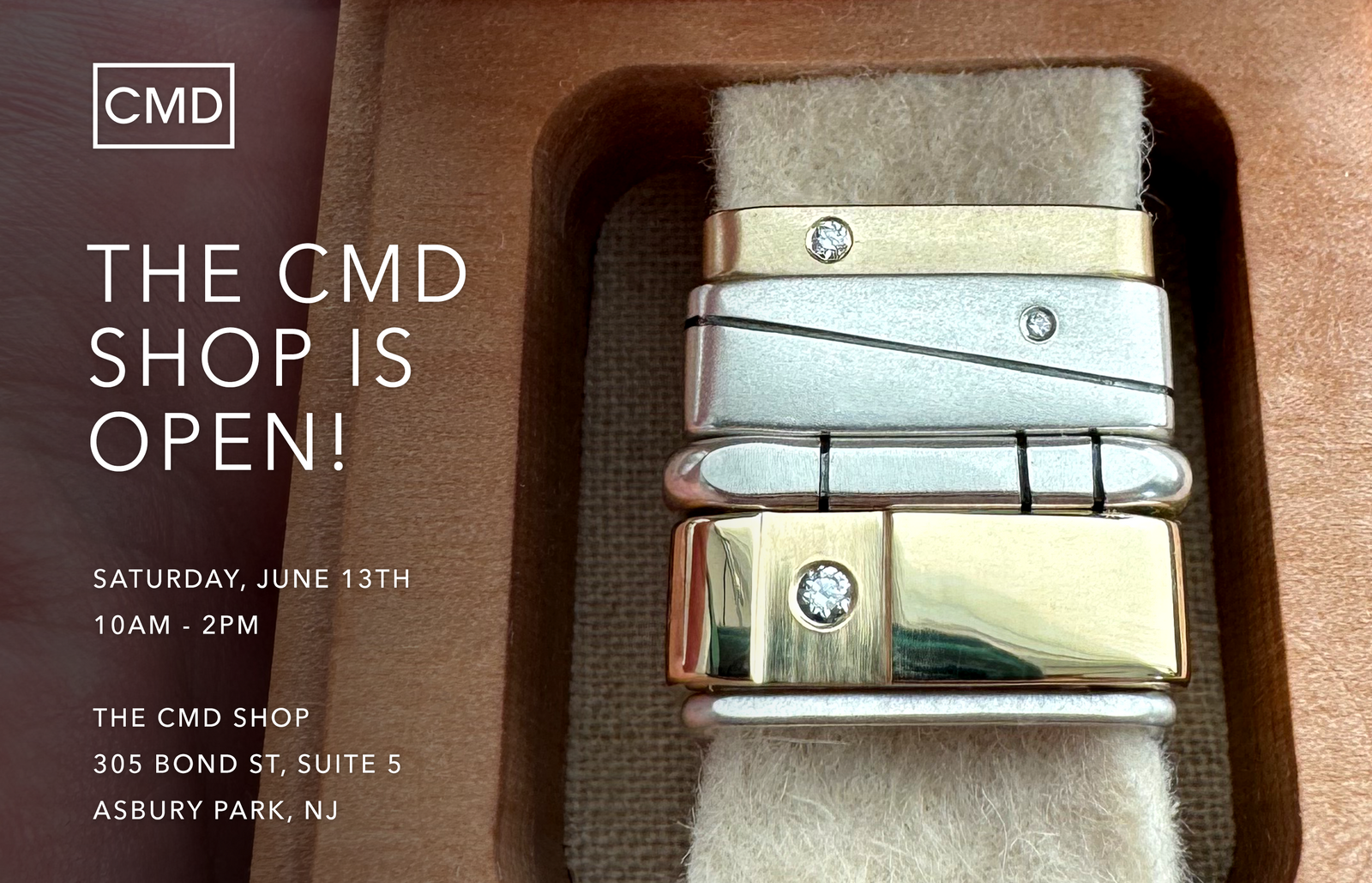 Sat. 6/13: The CMD Shop is Open in Asbury Park