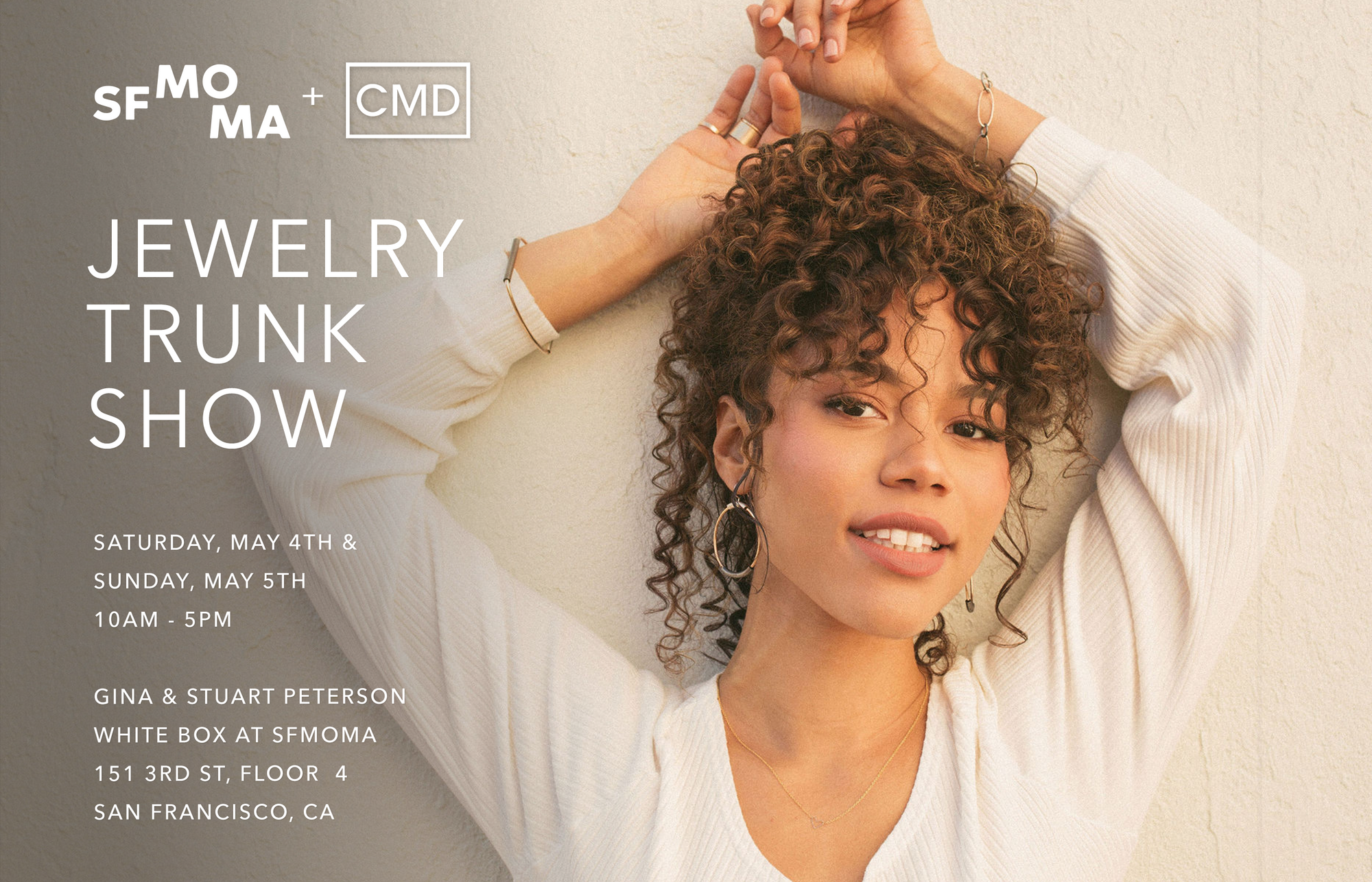 Sat. May 4th + Sun, May, 5th: Jewelry Trunk Show at SFMOMA