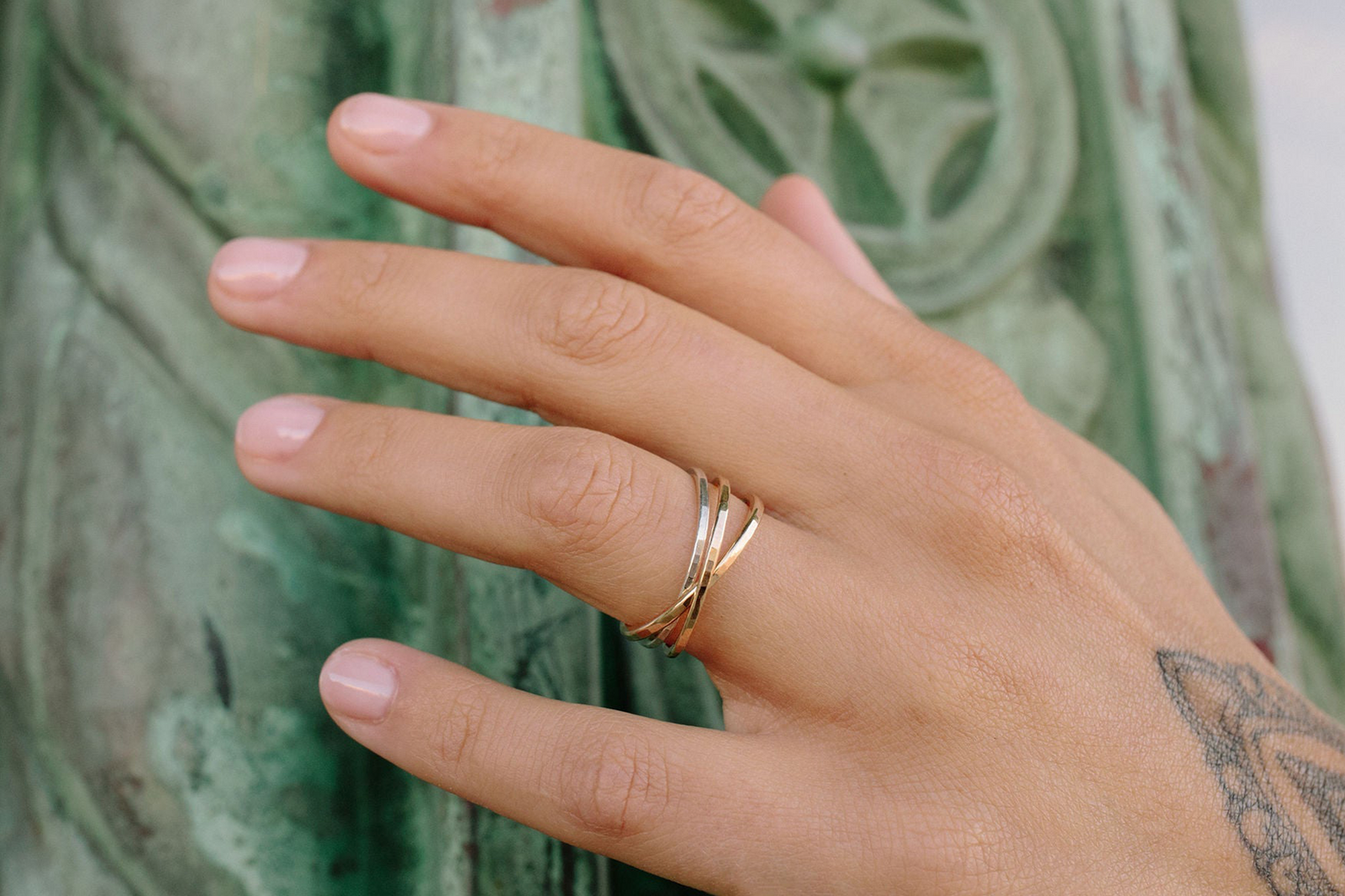 The Eclipse Ring Set: Three Rings in One