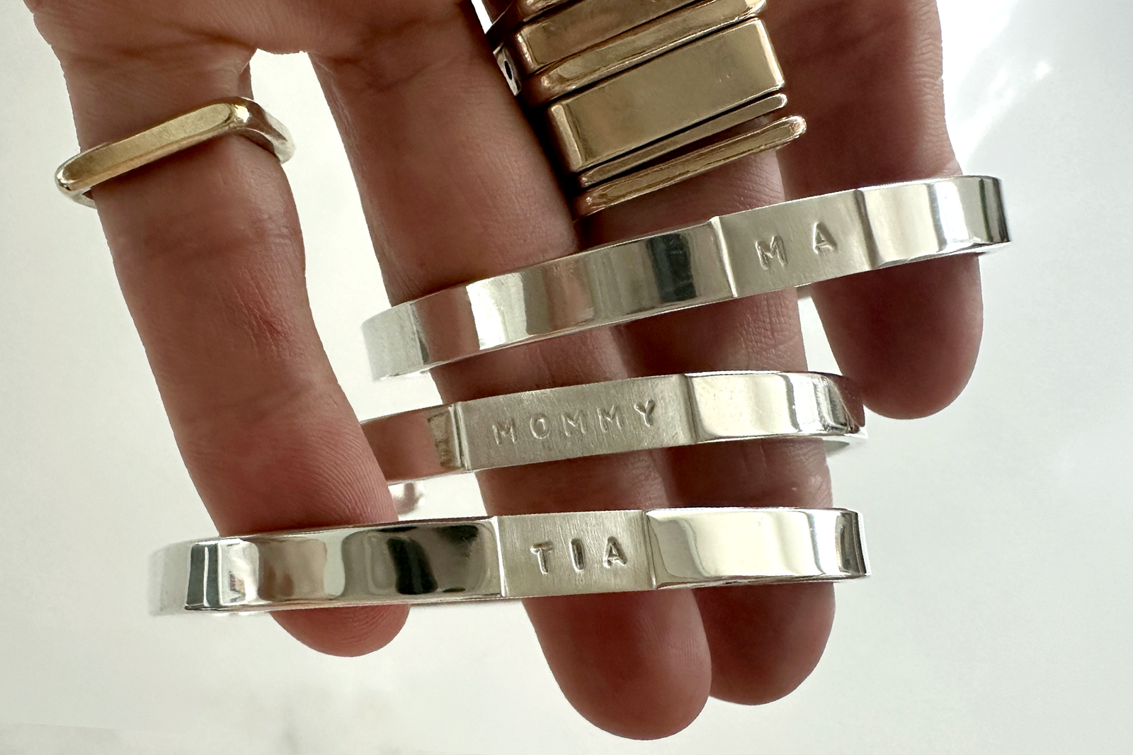 The Sweet Pea Bracelet: Make It Yours | Customizable Hand Stamped Jewelry from CMD