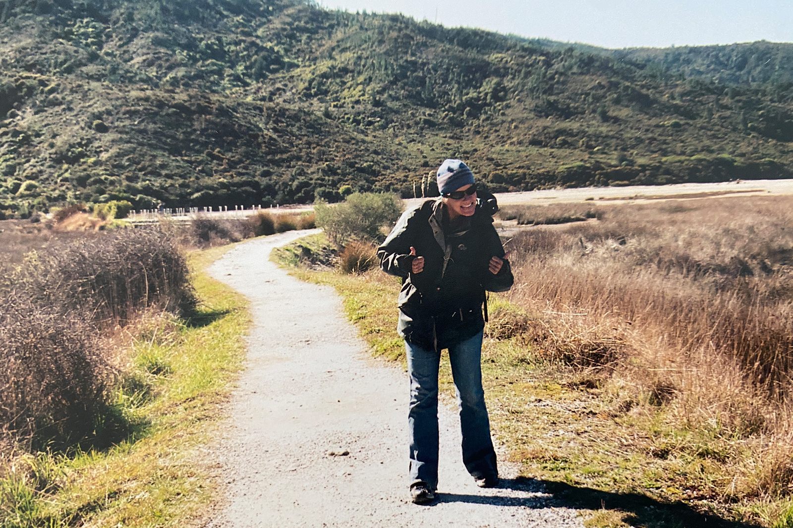 Colleen Mauer walking outdoors, reflecting on the early days of CMD virtual appointments