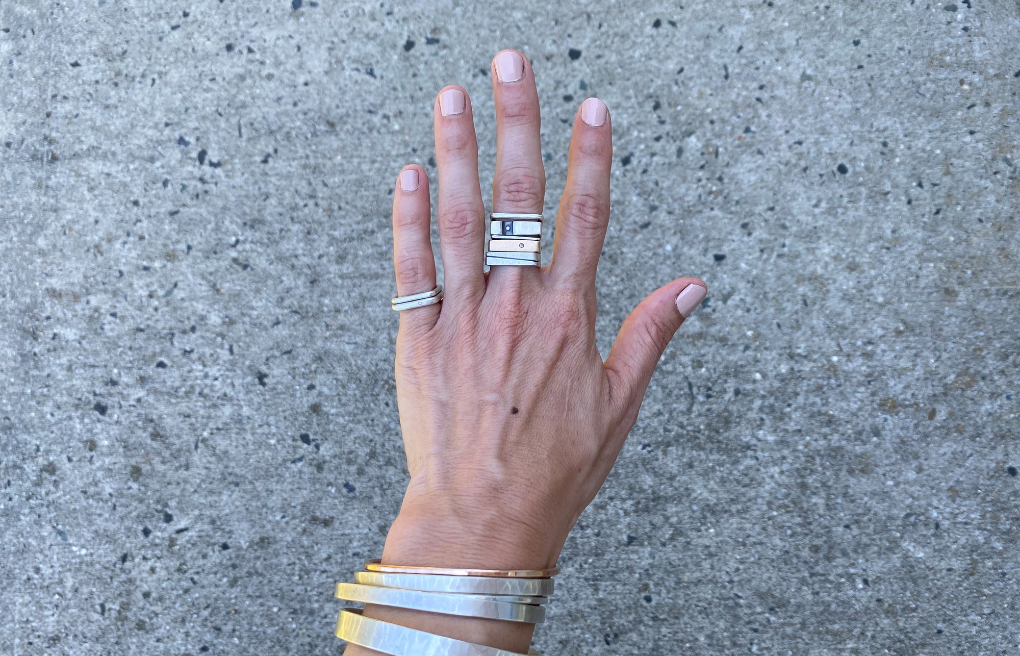 Introducing: The Colleen Power Stack Ring