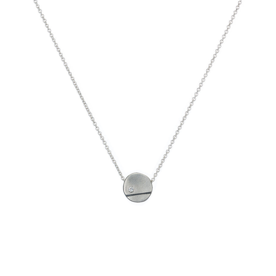 Portola Disc Pendant Necklace