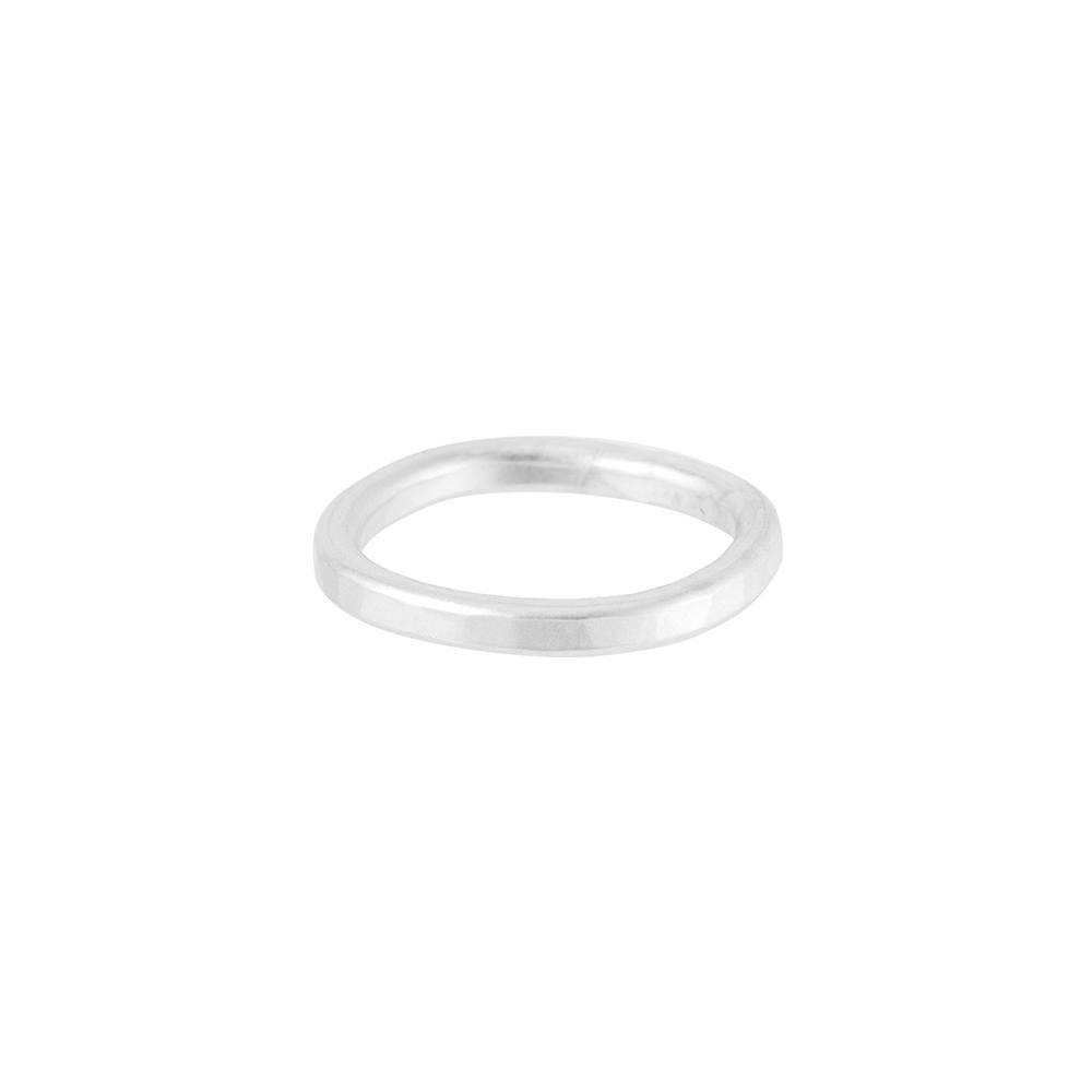 2.5mm Wide 14k Gold Ring