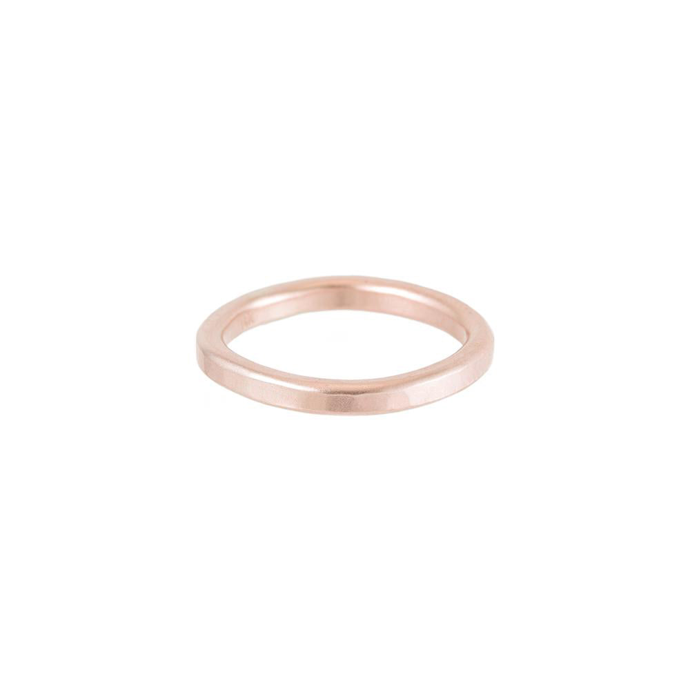 2.5mm Wide 14k Gold Ring