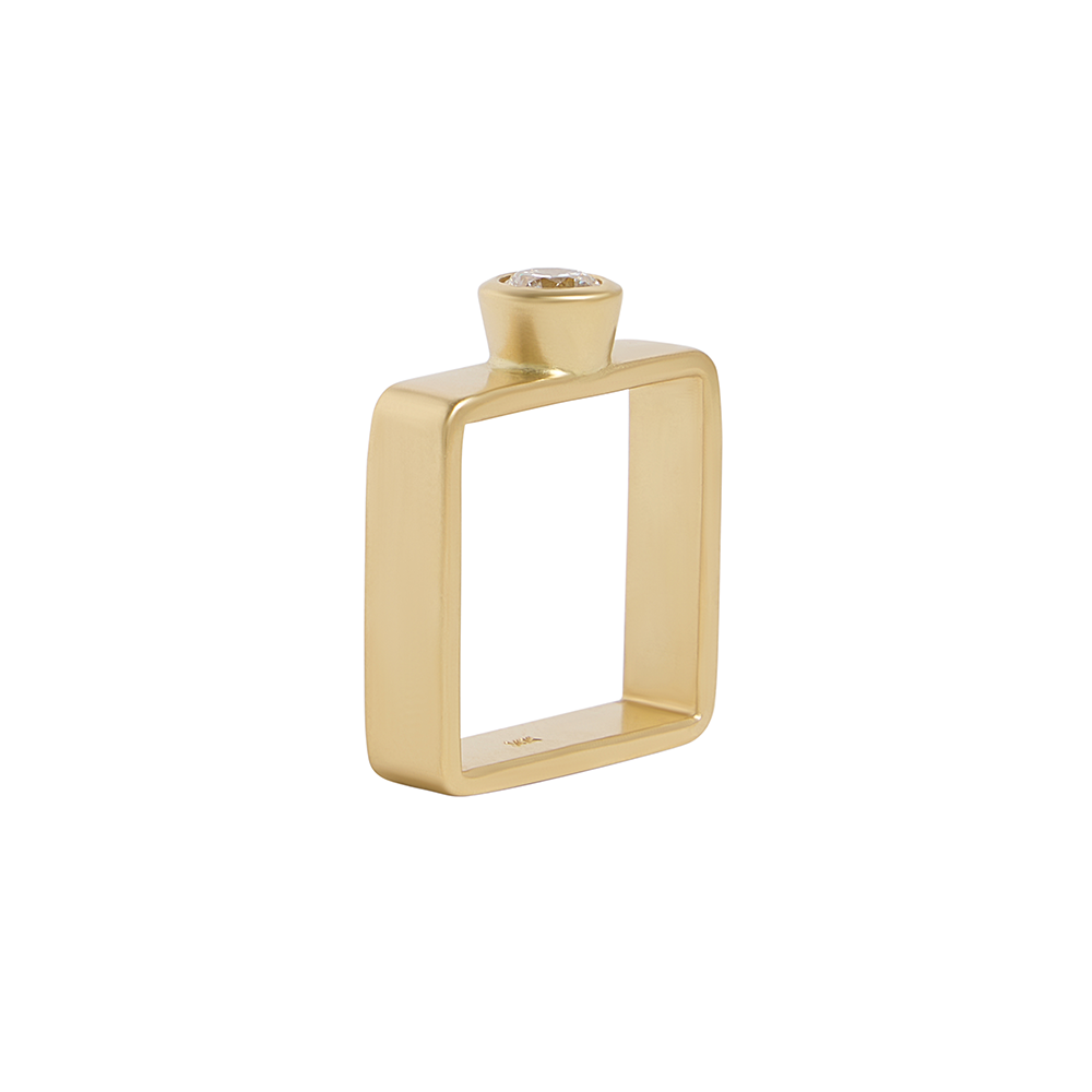 14k Gold Headliner Ring