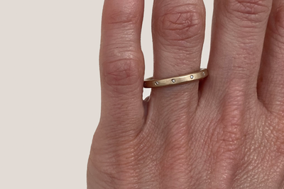 14k Gold Zodiac Ring