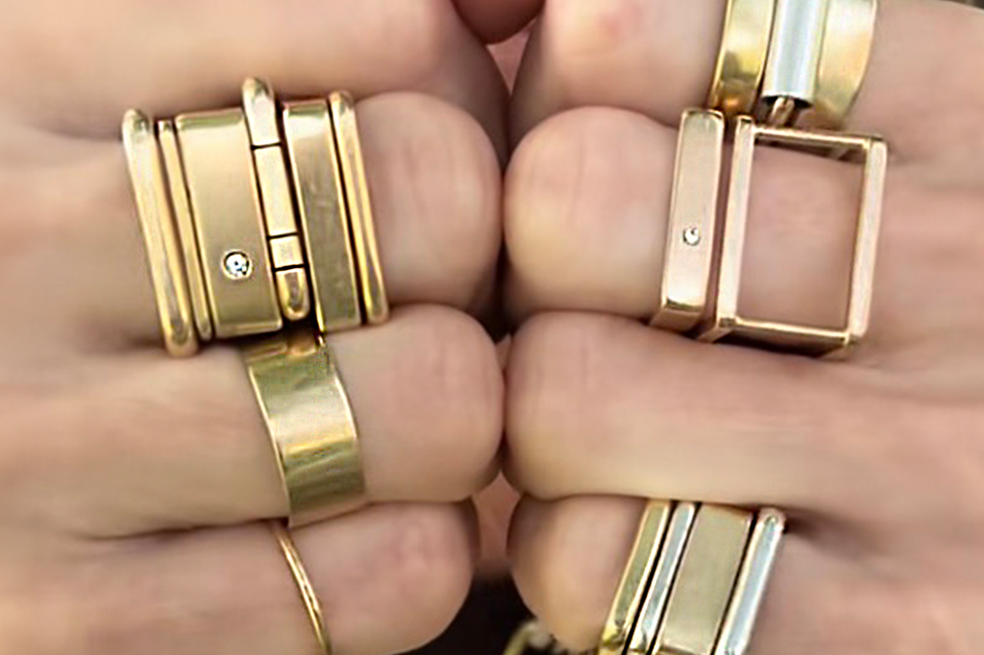 Colleen's Pinky Ring Set — Special Occasion Version