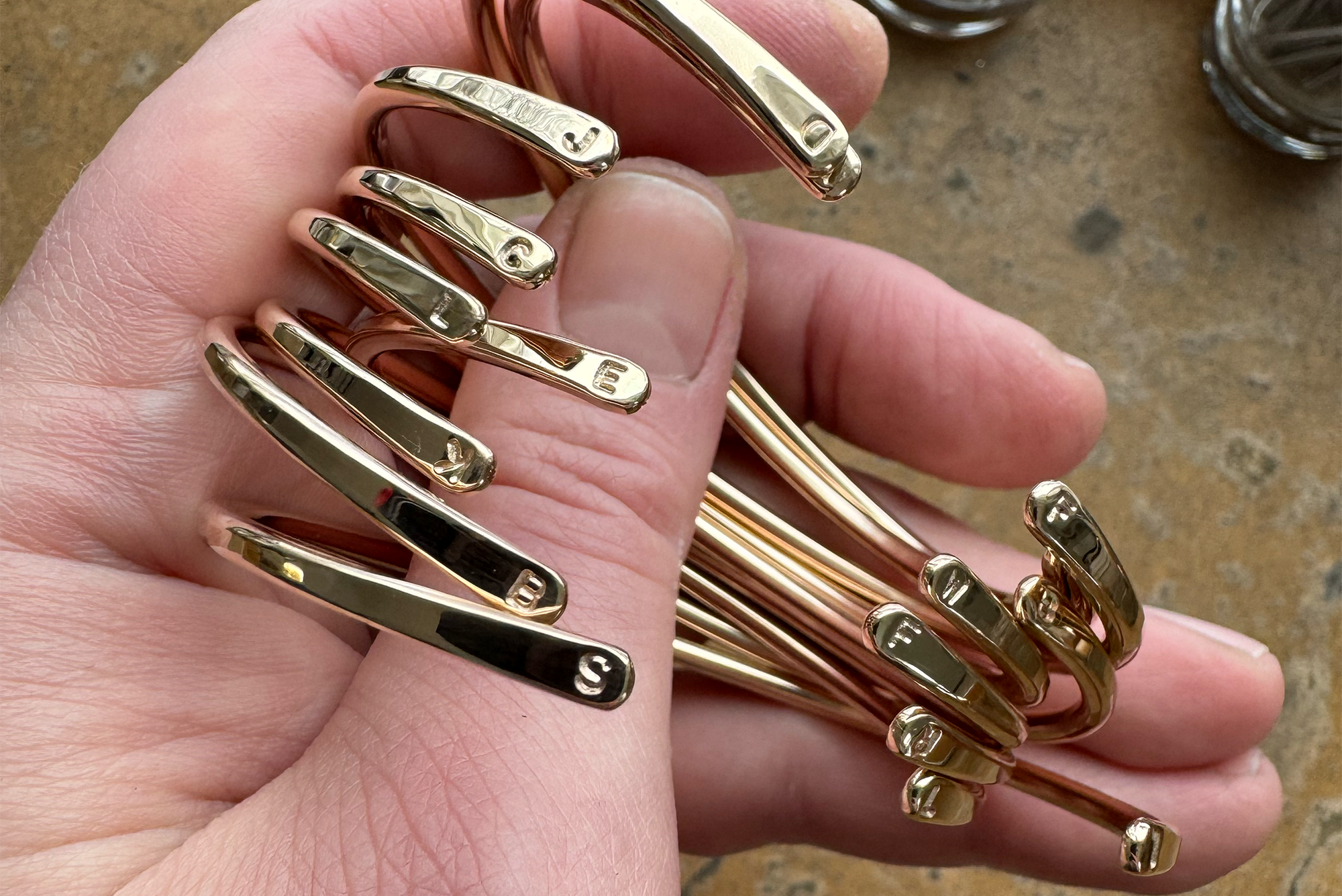 Chosen Family Cuff Bracelet (Customizable) - Colleen Mauer Designs