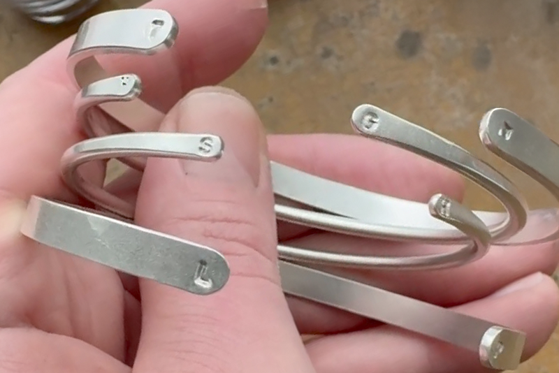 Wide Chosen Family Cuff Bracelet (Customizable) - Colleen Mauer Designs