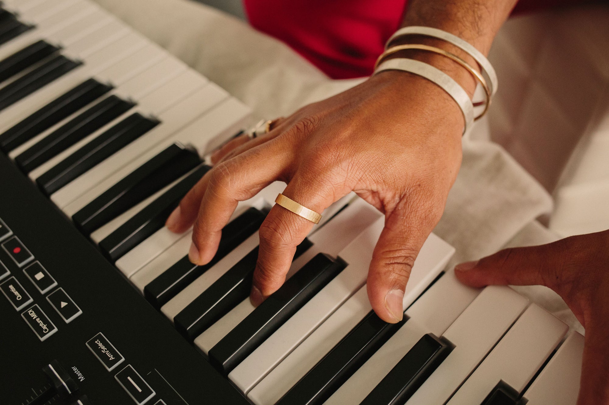 4mm Wide 14k Gold Ring