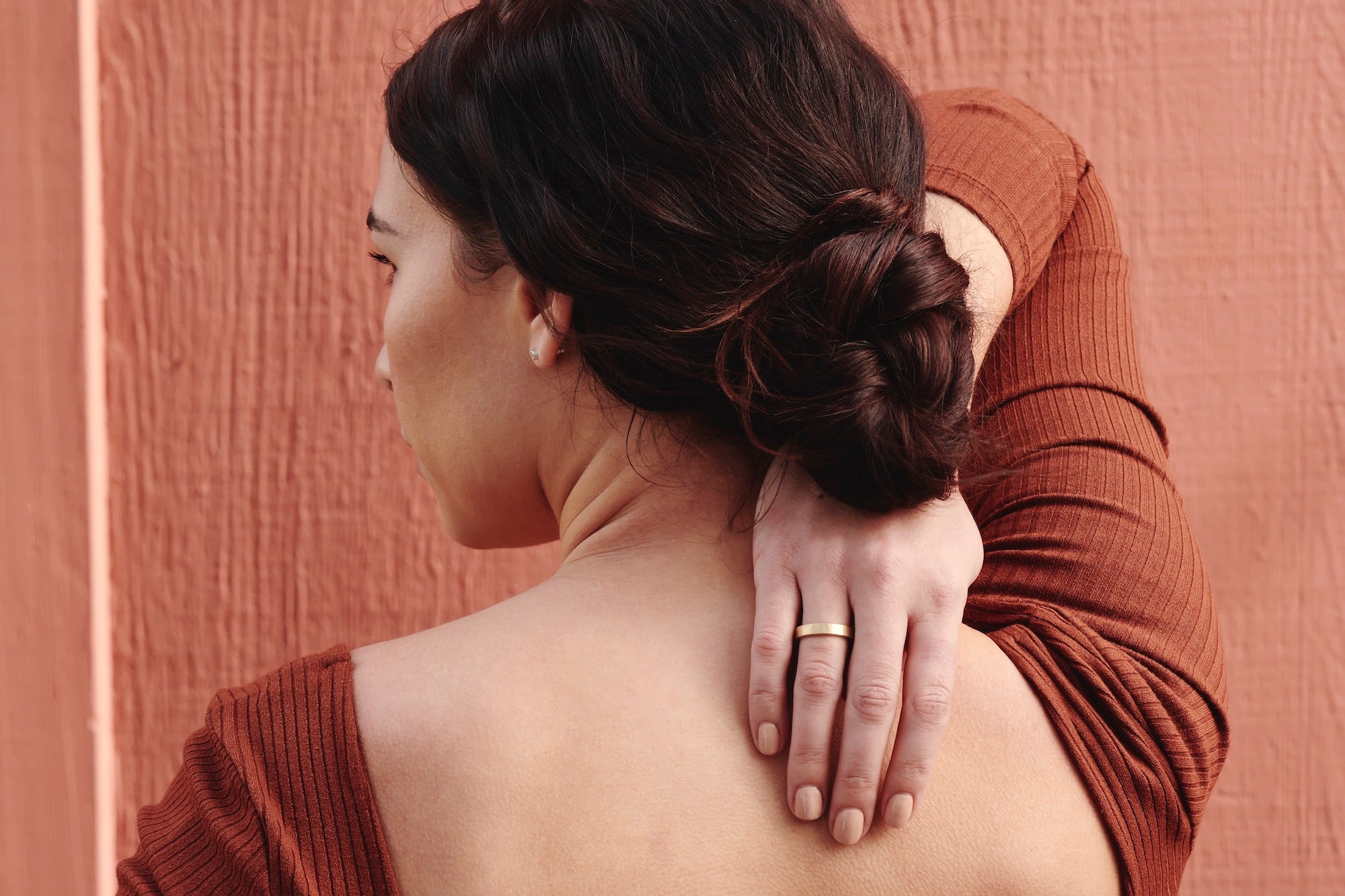 4mm Wide 14k Gold Ring