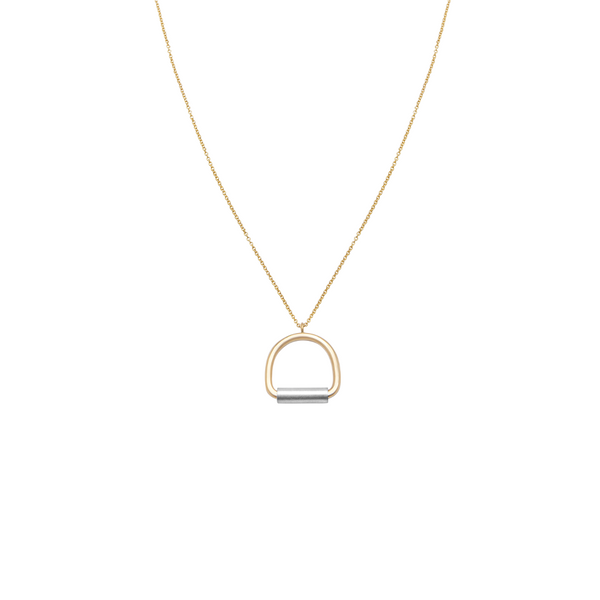 Counterweight Charm Necklace — Charlotte Greville
