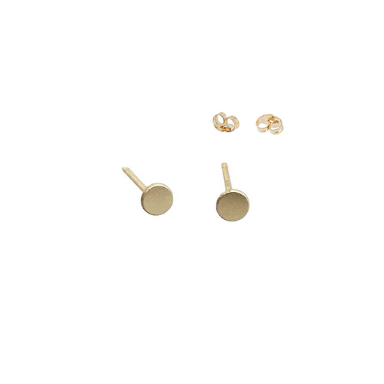 Sun or Moon Stud Earrings