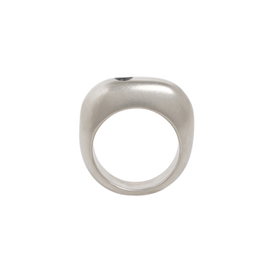 The Femme House Ring with Sunken Diamond