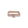 Leo Solitaire Ring