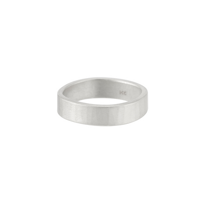 5mm Wide Solid Gold Ring