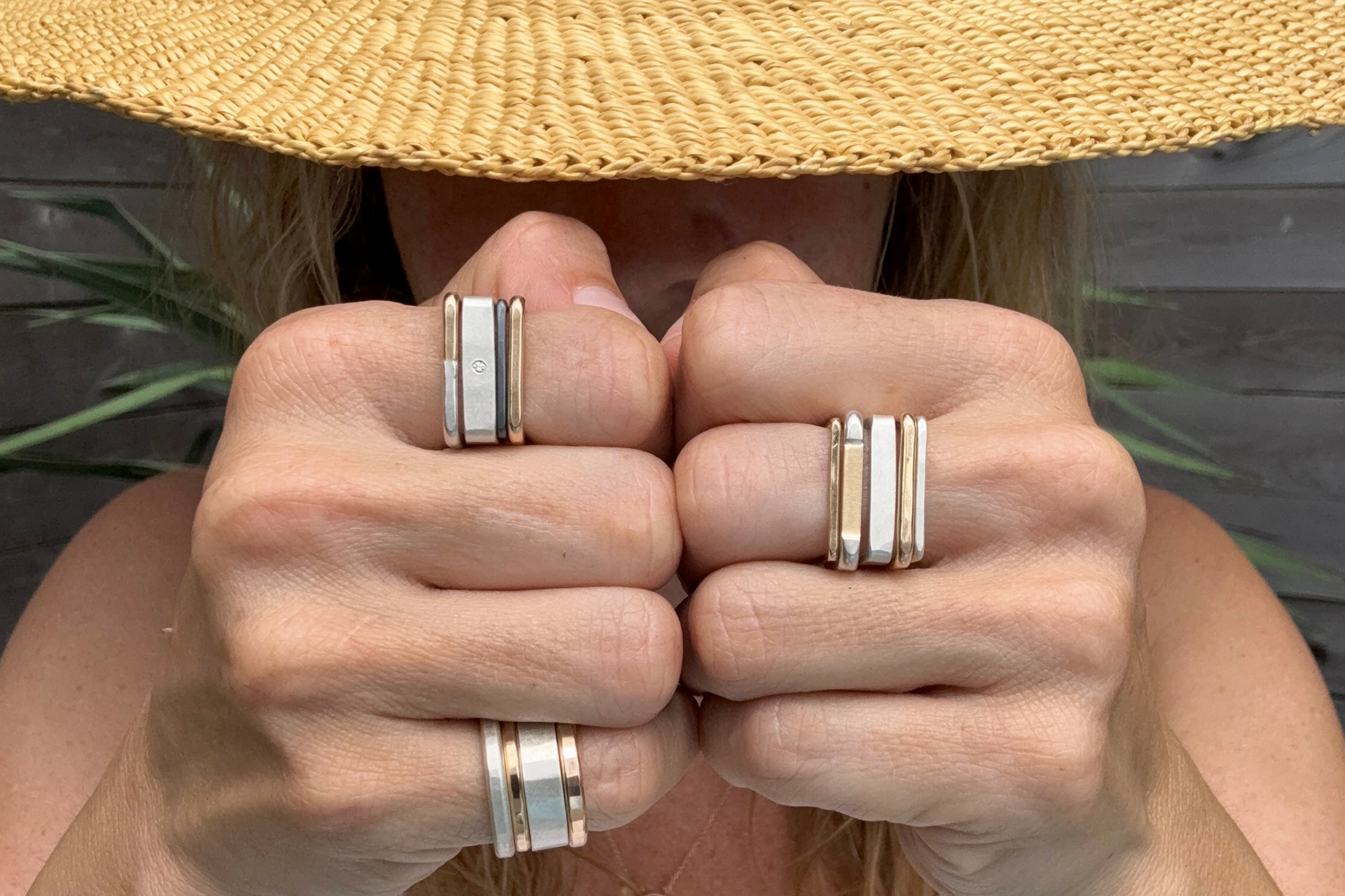 The Rhinestone Cowgirl Ring Set