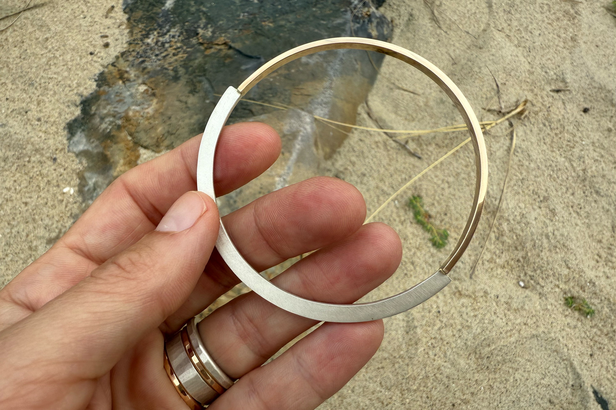 The Big Two-Oh Bangle Bracelet