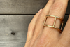 Hollow Moon Ring