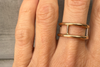 Hollow Moon Ring