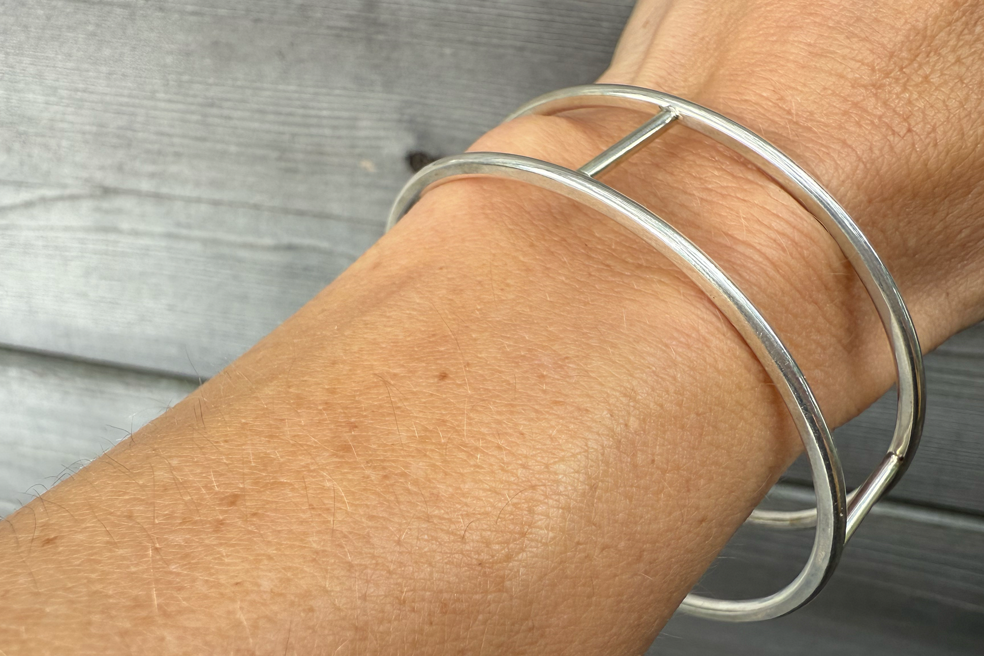 Pillar Bangle Bracelet