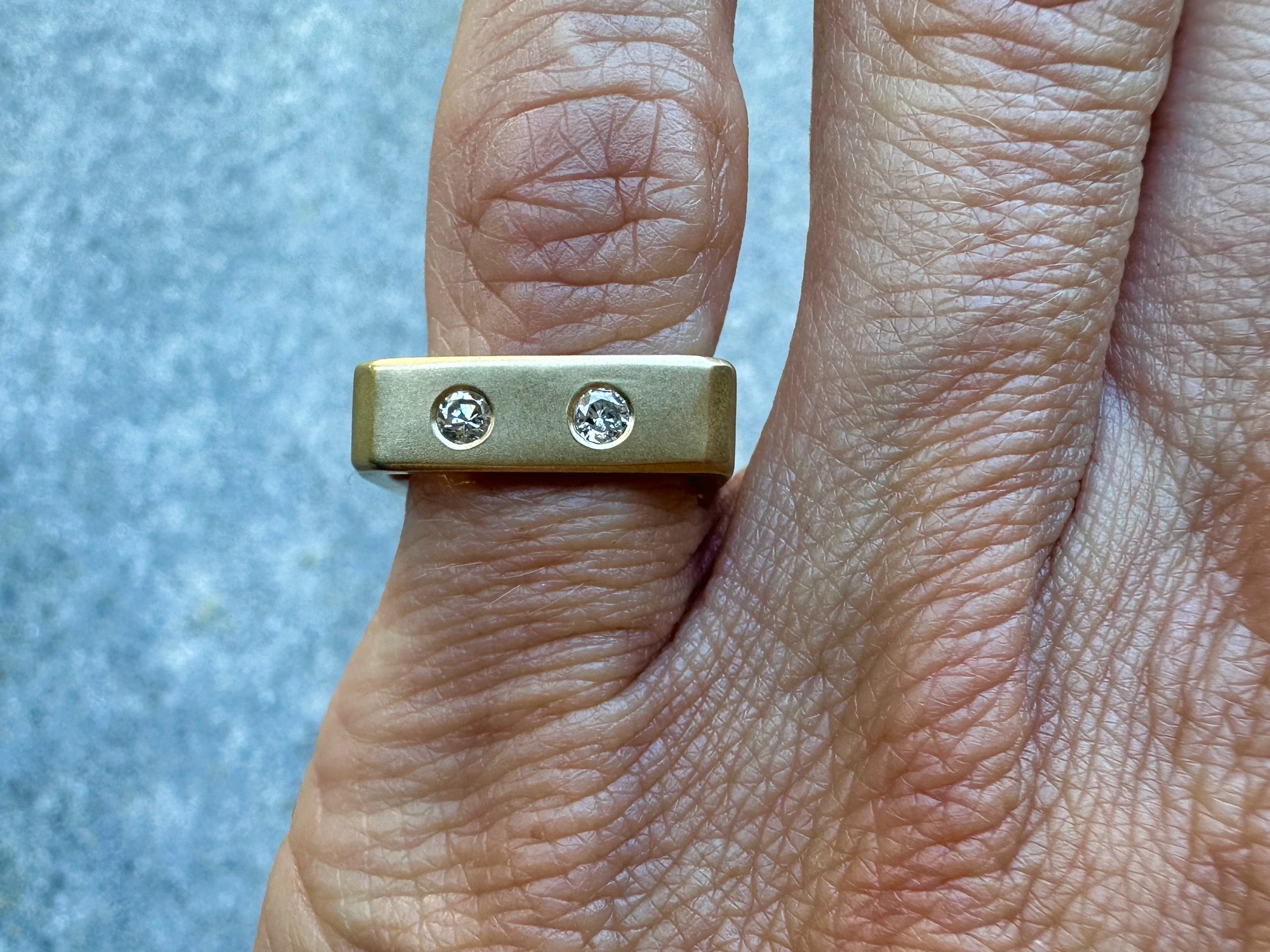Not Your Grandma's Diamond Ring - Colleen Mauer Designs