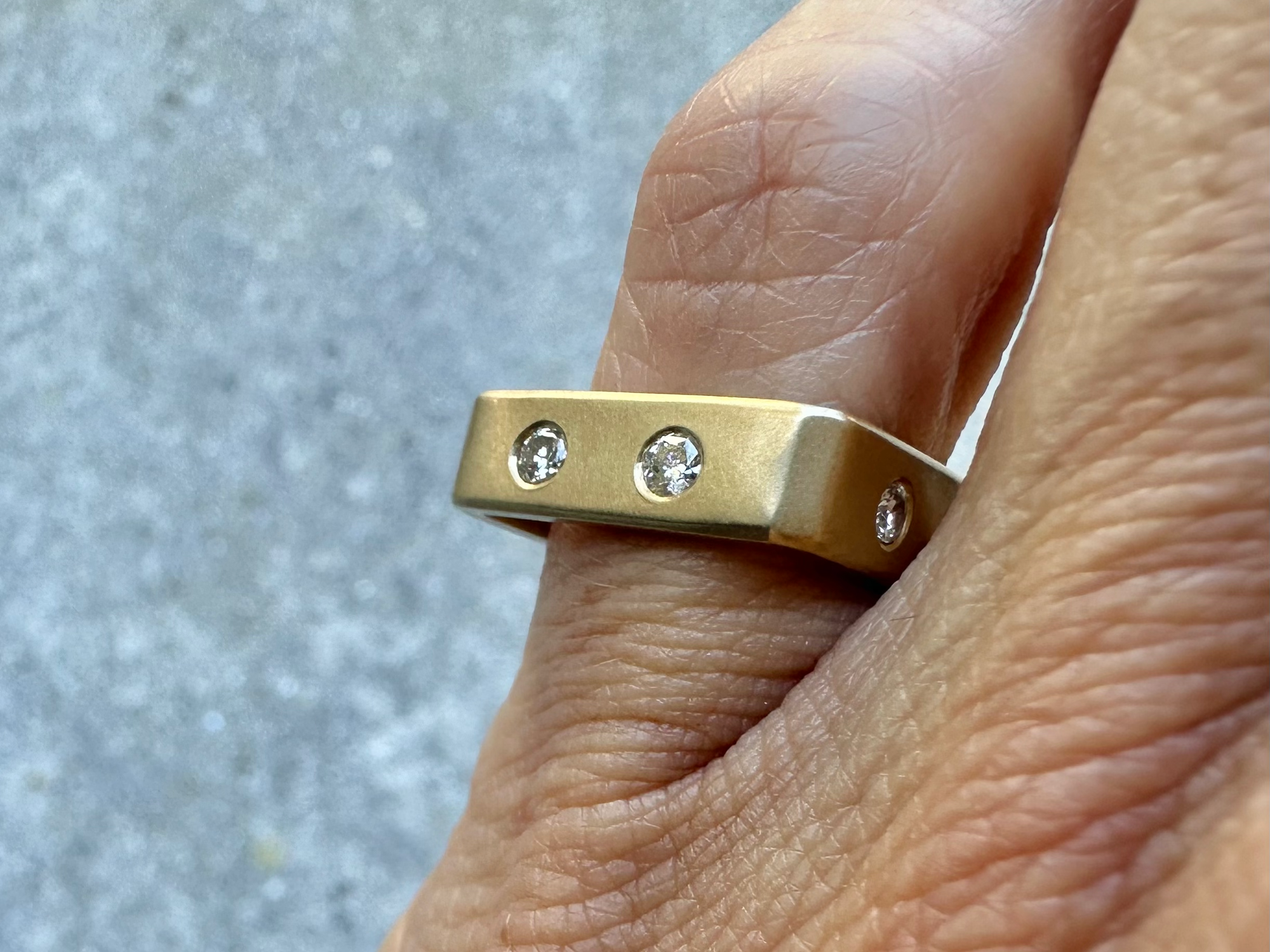 Not Your Grandma's Diamond Ring - Colleen Mauer Designs