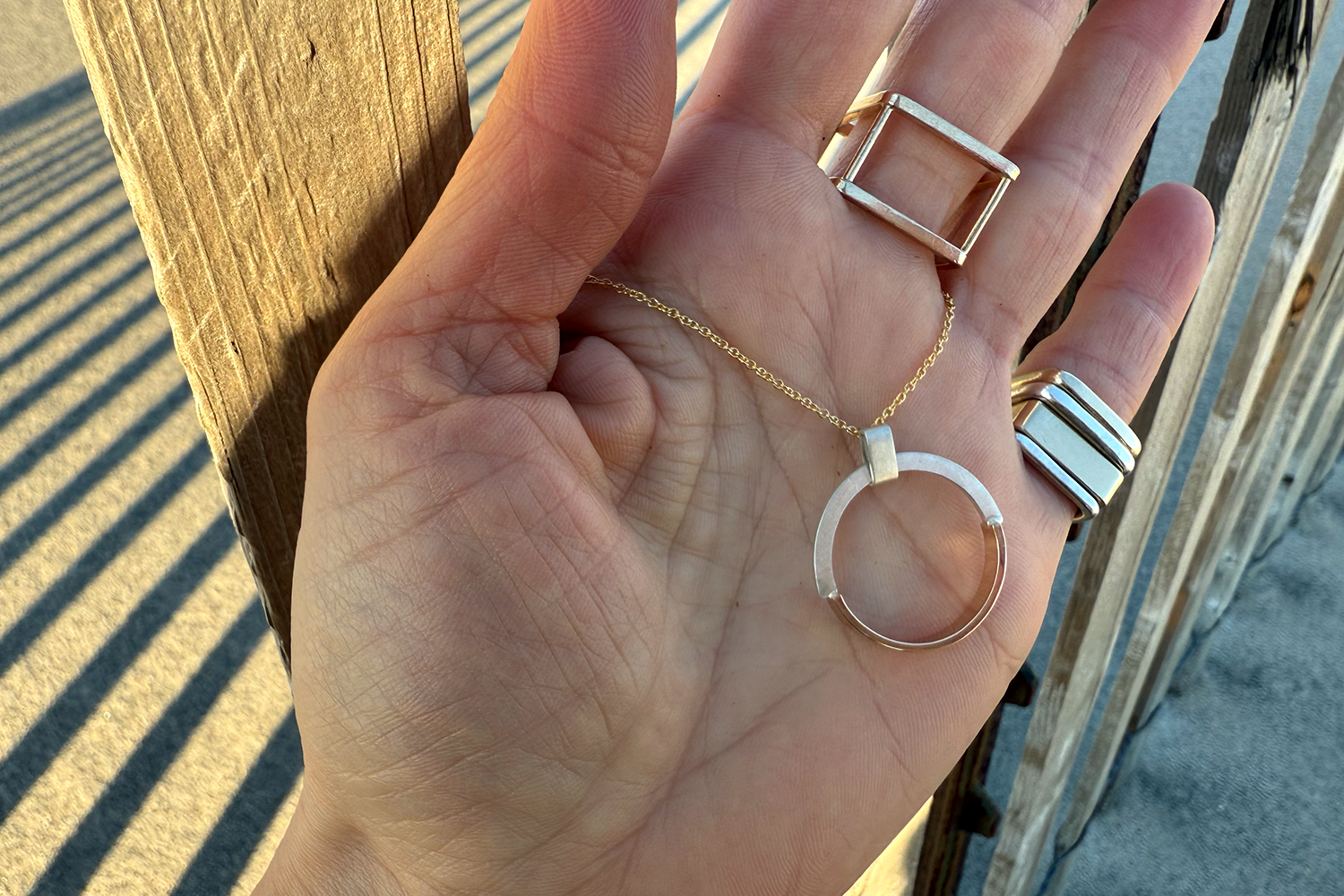 Colleen's Pinky Ring Set — Special Occasion Version