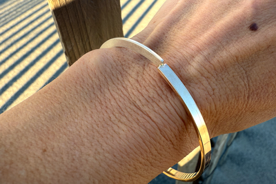 The Big Two-Oh Bangle Bracelet