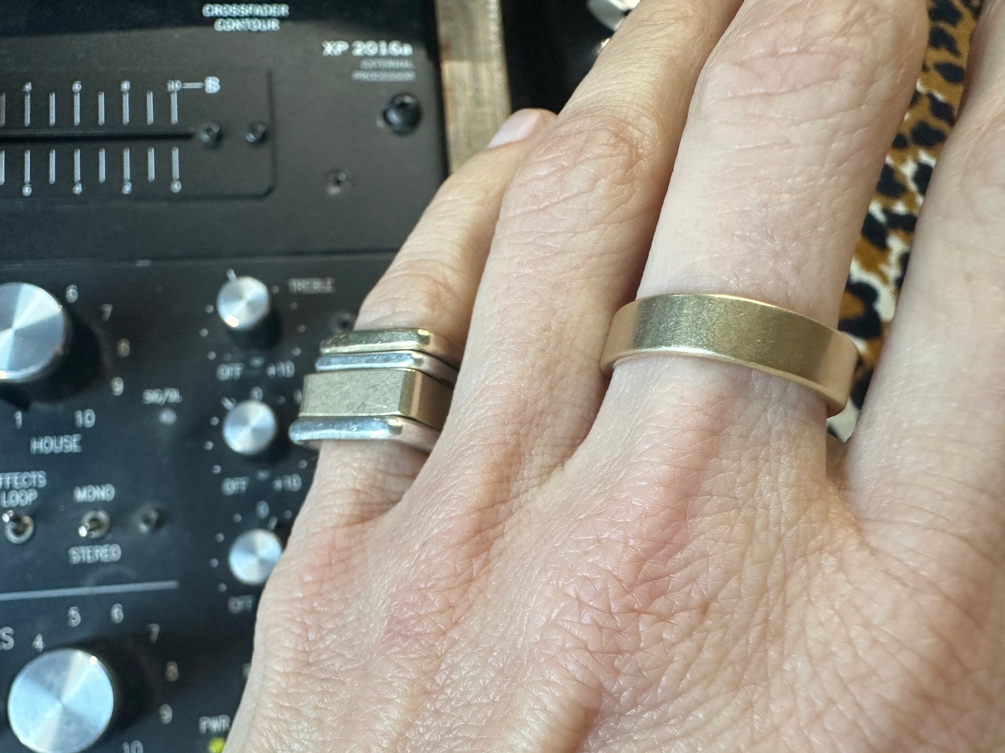 4mm Wide 14k Gold Ring